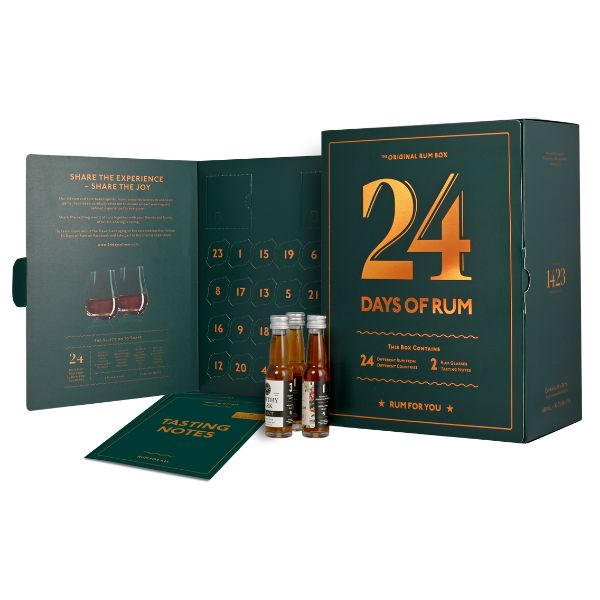 24 Days Of Rum Calendar Green Edition 24x2cl 24 Days Of Rum Calendar Green Edition 24x2cl