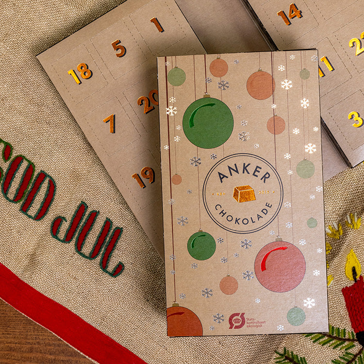 Anker Chokolade julekalender til voksne Anker Chokolade julekalender til voksne