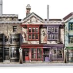 Harry Potter 3d Puslespil - Diagonalstræde - 450 Brikker - Wrebbit 3d