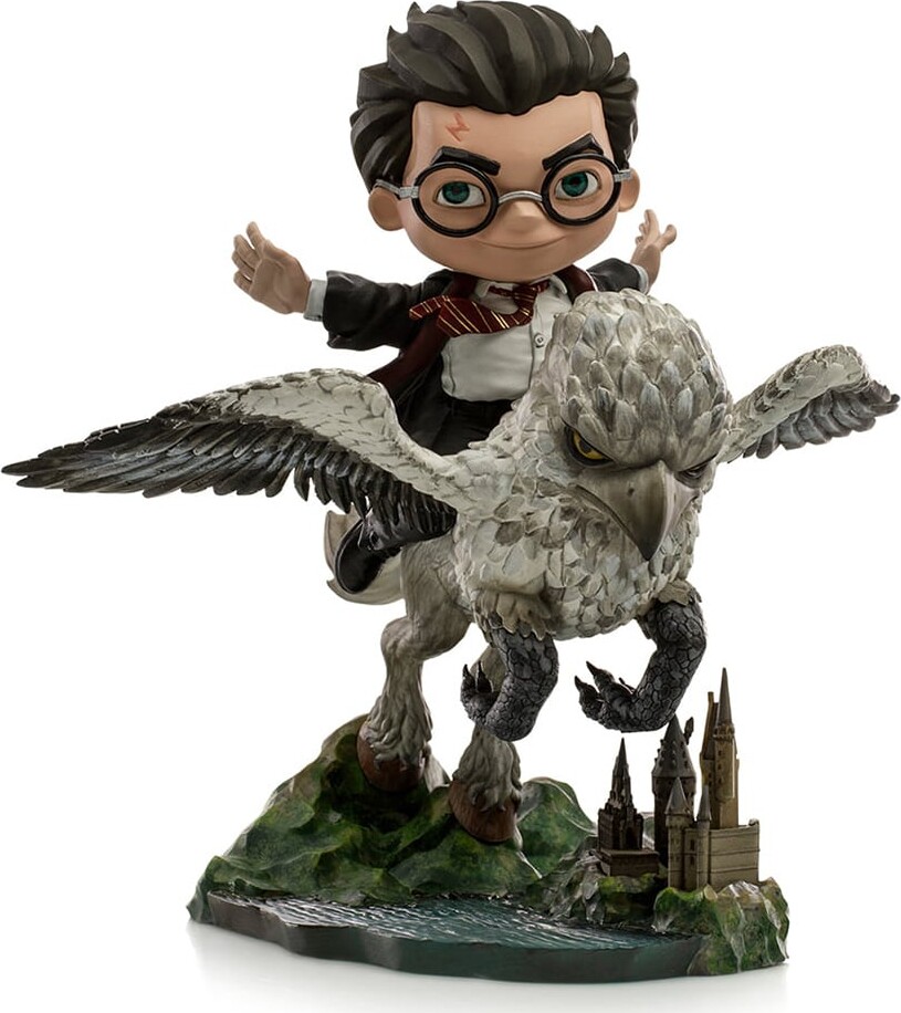 Harry Potter Og Stormvind Statue Figur Harry Potter Og Stormvind Statue Figur
