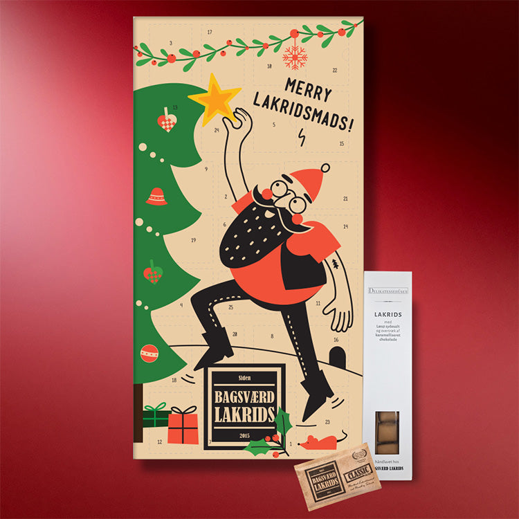 Julekalender fra Bagsværd Lakrids 2024 + 2 gratis gaver Julekalender fra Bagsværd Lakrids 2024 + 2 gratis gaver