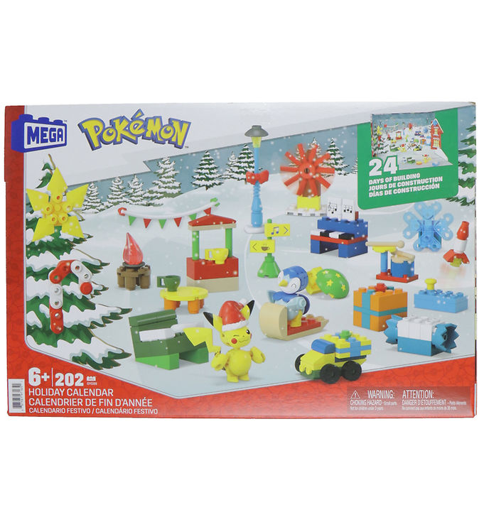 MEGA Pokémon Julekalender - 24 Låger MEGA Pokémon Julekalender - 24 Låger